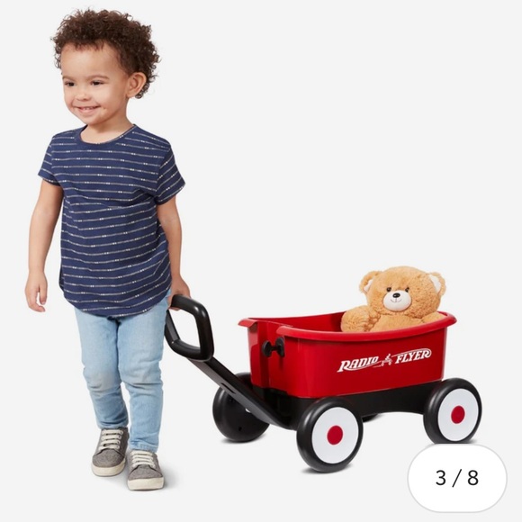 ✨NEW✨ RADIO FLYER Wagon Walker with Teddy (NIB) - Picture 3 of 8